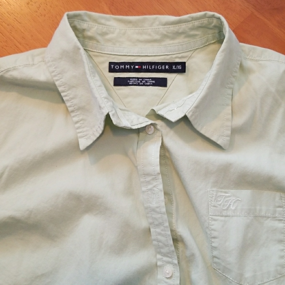 🔥Tommy Hilfiger 🔥 like new, light green